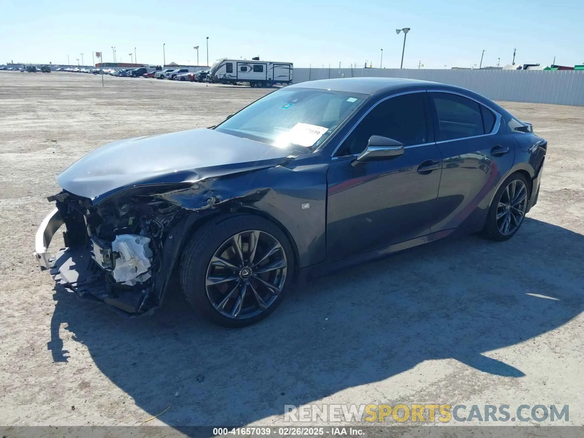 2 Photograph of a damaged car JTHGZ1B25R5073808 LEXUS IS 350 2024