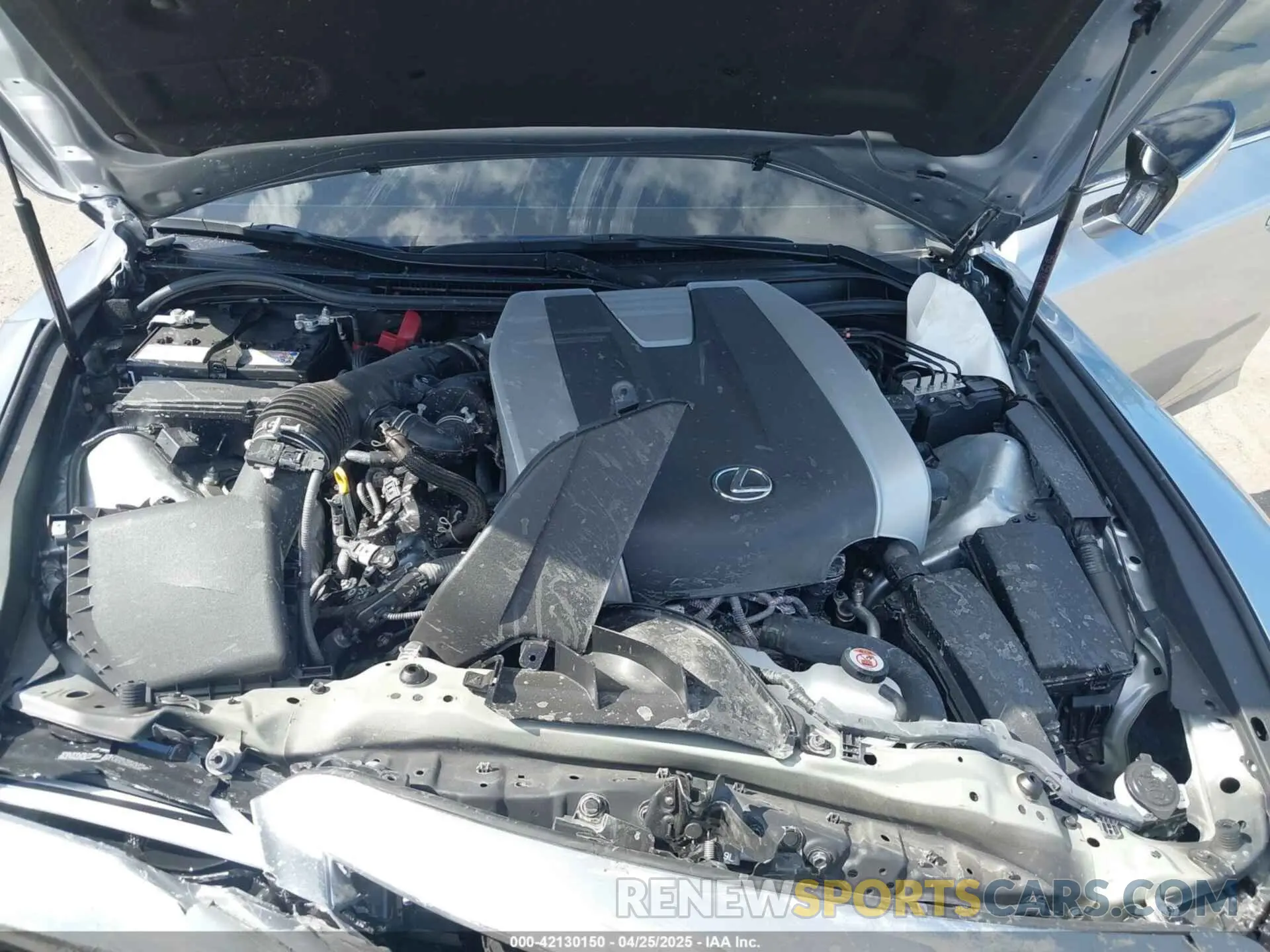 10 Photograph of a damaged car JTHGZ1B25R5078605 LEXUS IS 350 2024