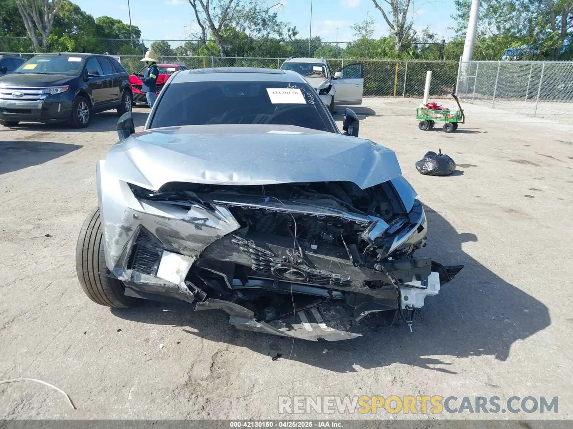 12 Photograph of a damaged car JTHGZ1B25R5078605 LEXUS IS 350 2024
