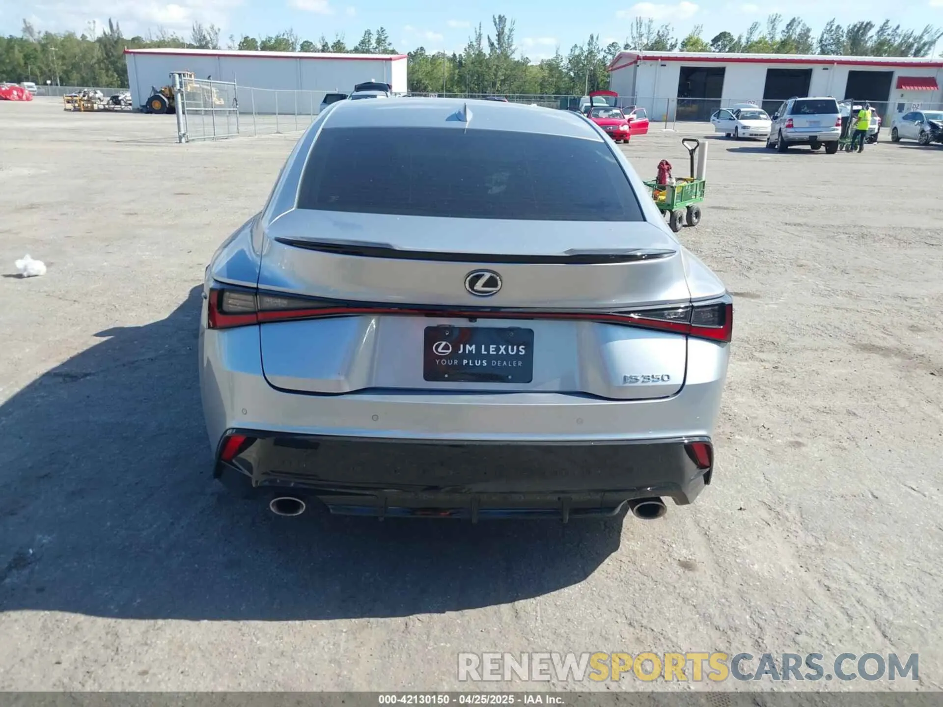 16 Photograph of a damaged car JTHGZ1B25R5078605 LEXUS IS 350 2024