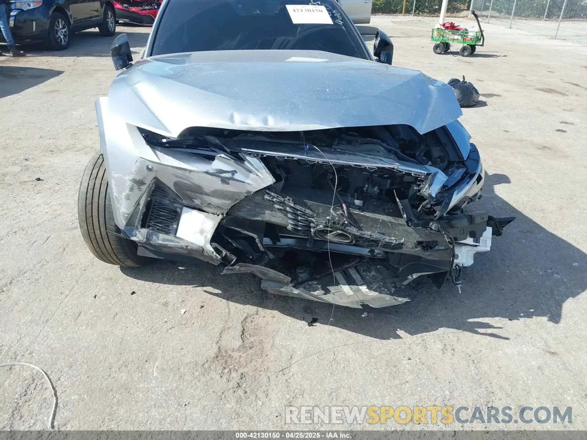 6 Photograph of a damaged car JTHGZ1B25R5078605 LEXUS IS 350 2024
