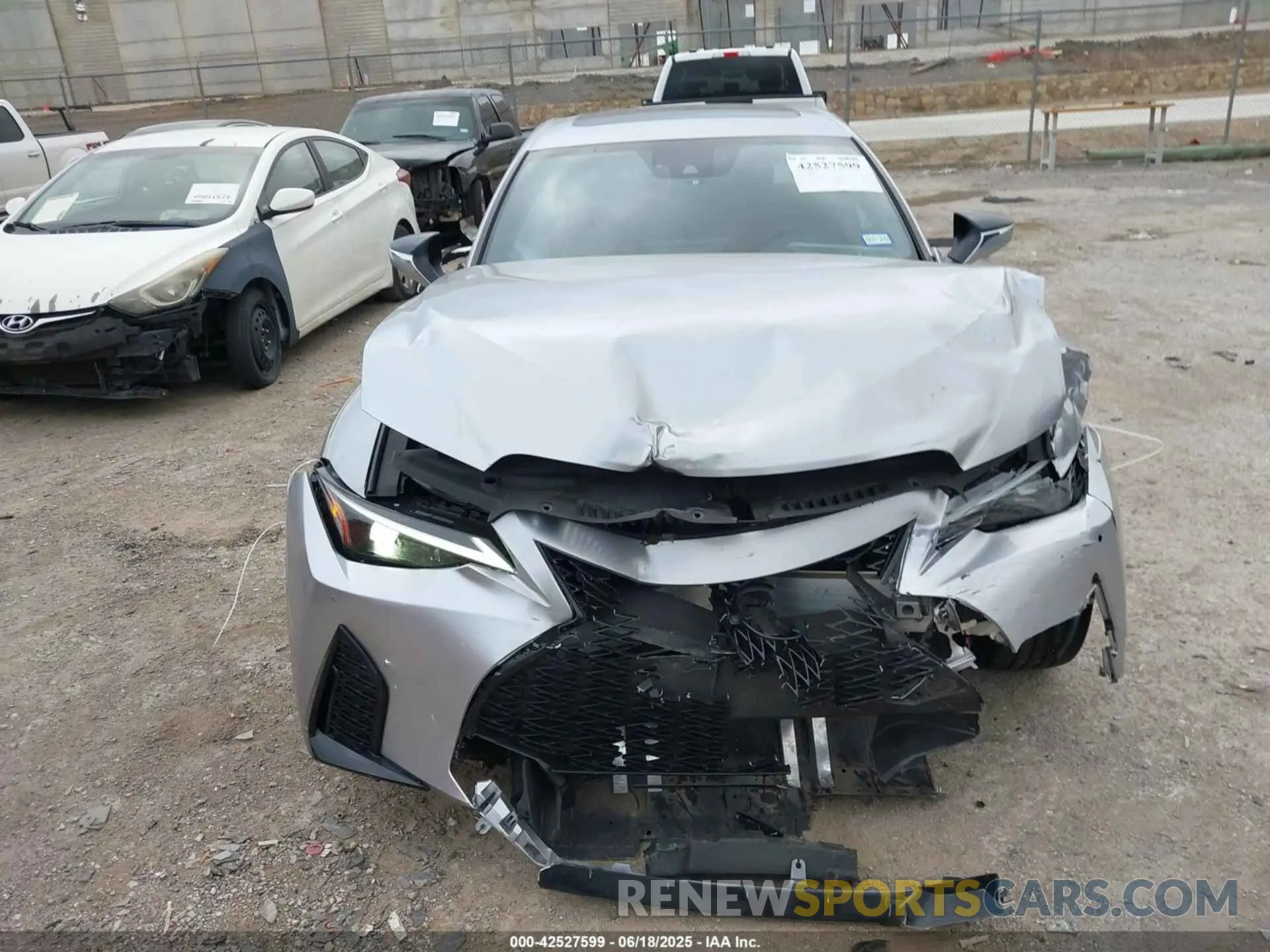 12 Photograph of a damaged car JTHGZ1B26R5072294 LEXUS IS 350 2024