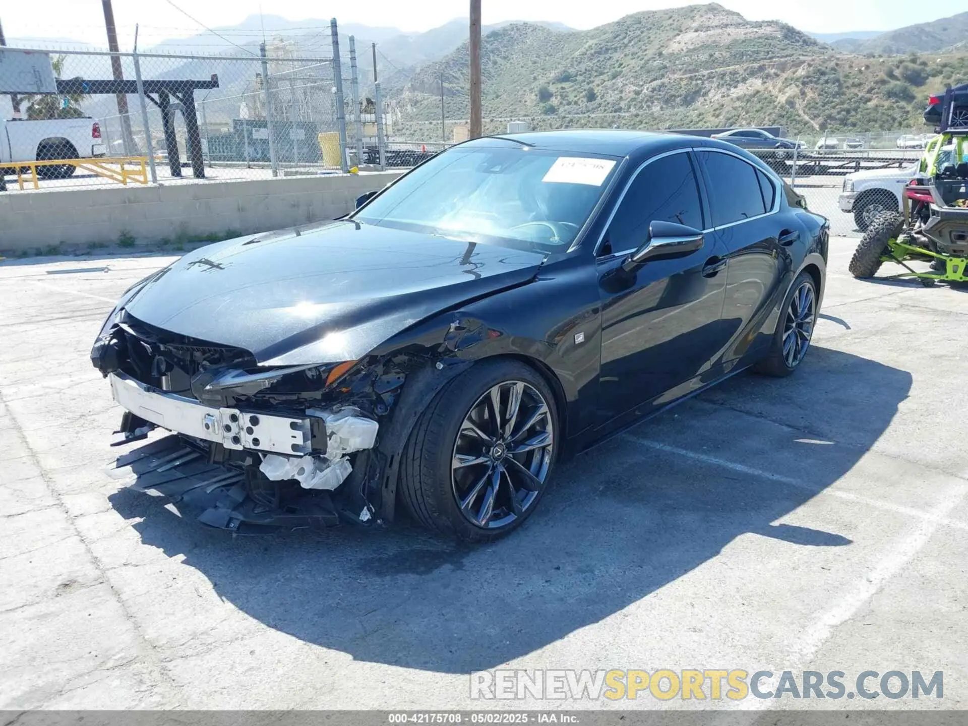 2 Photograph of a damaged car JTHGZ1B27R5080467 LEXUS IS 350 2024