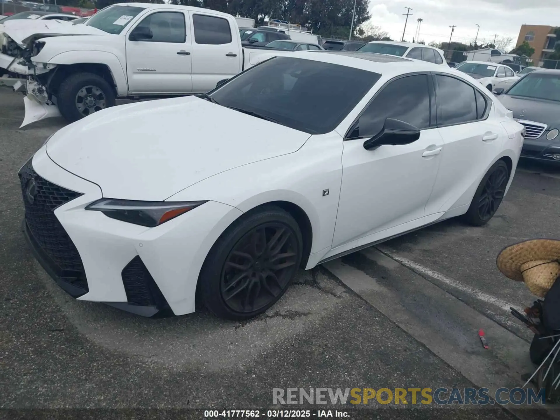 2 Photograph of a damaged car JTHGZ1B29R5073519 LEXUS IS 350 2024
