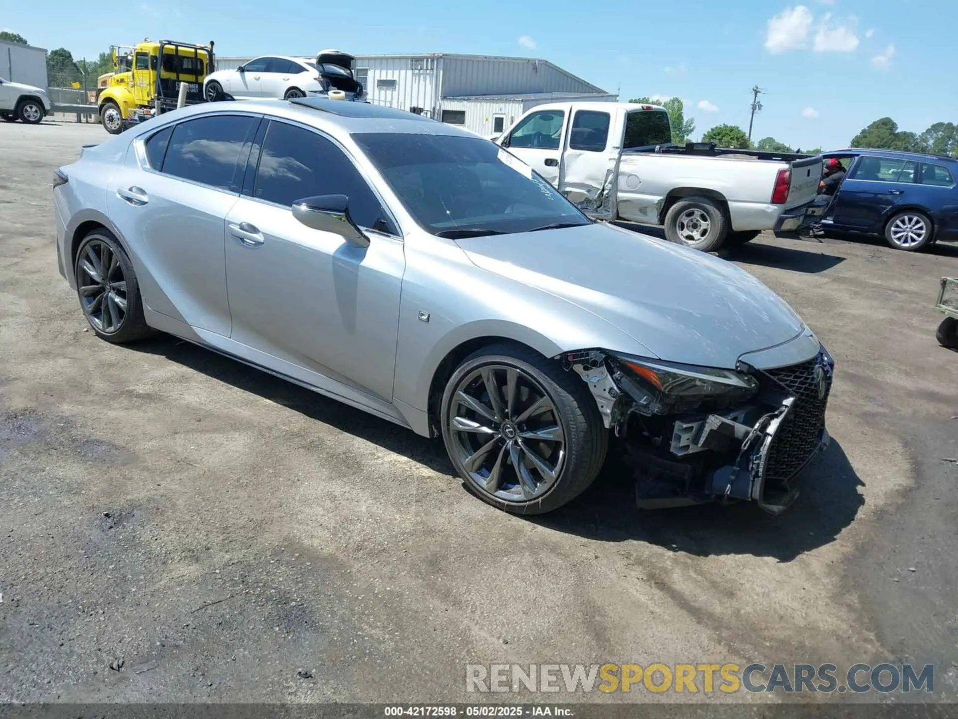 1 Photograph of a damaged car JTHGZ1B2XR5078857 LEXUS IS 350 2024