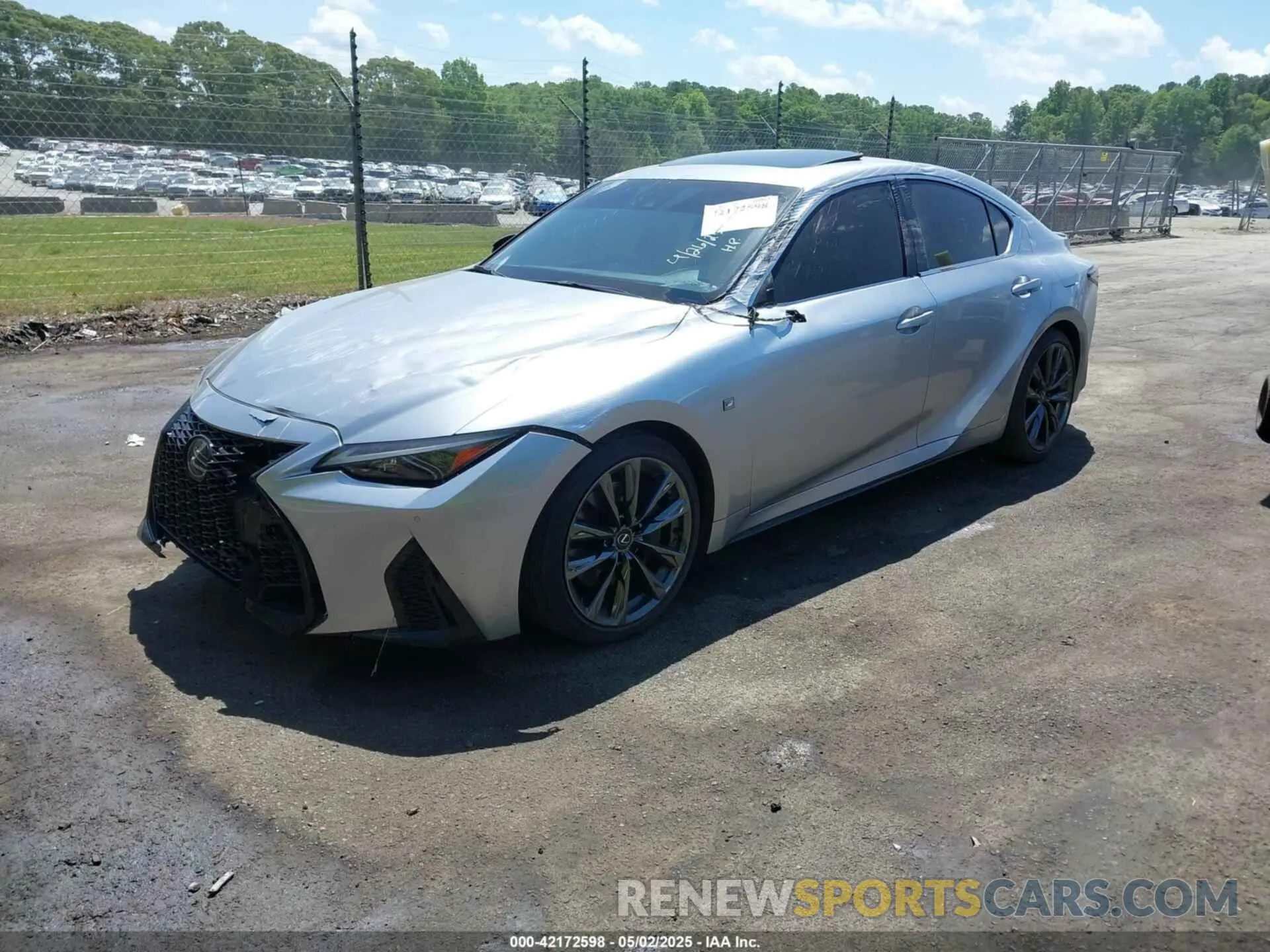 2 Photograph of a damaged car JTHGZ1B2XR5078857 LEXUS IS 350 2024