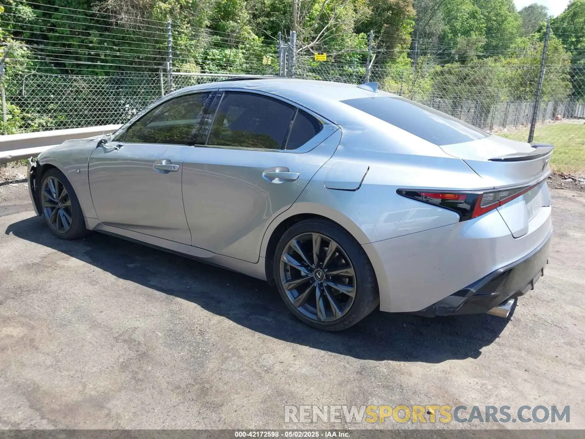 3 Photograph of a damaged car JTHGZ1B2XR5078857 LEXUS IS 350 2024