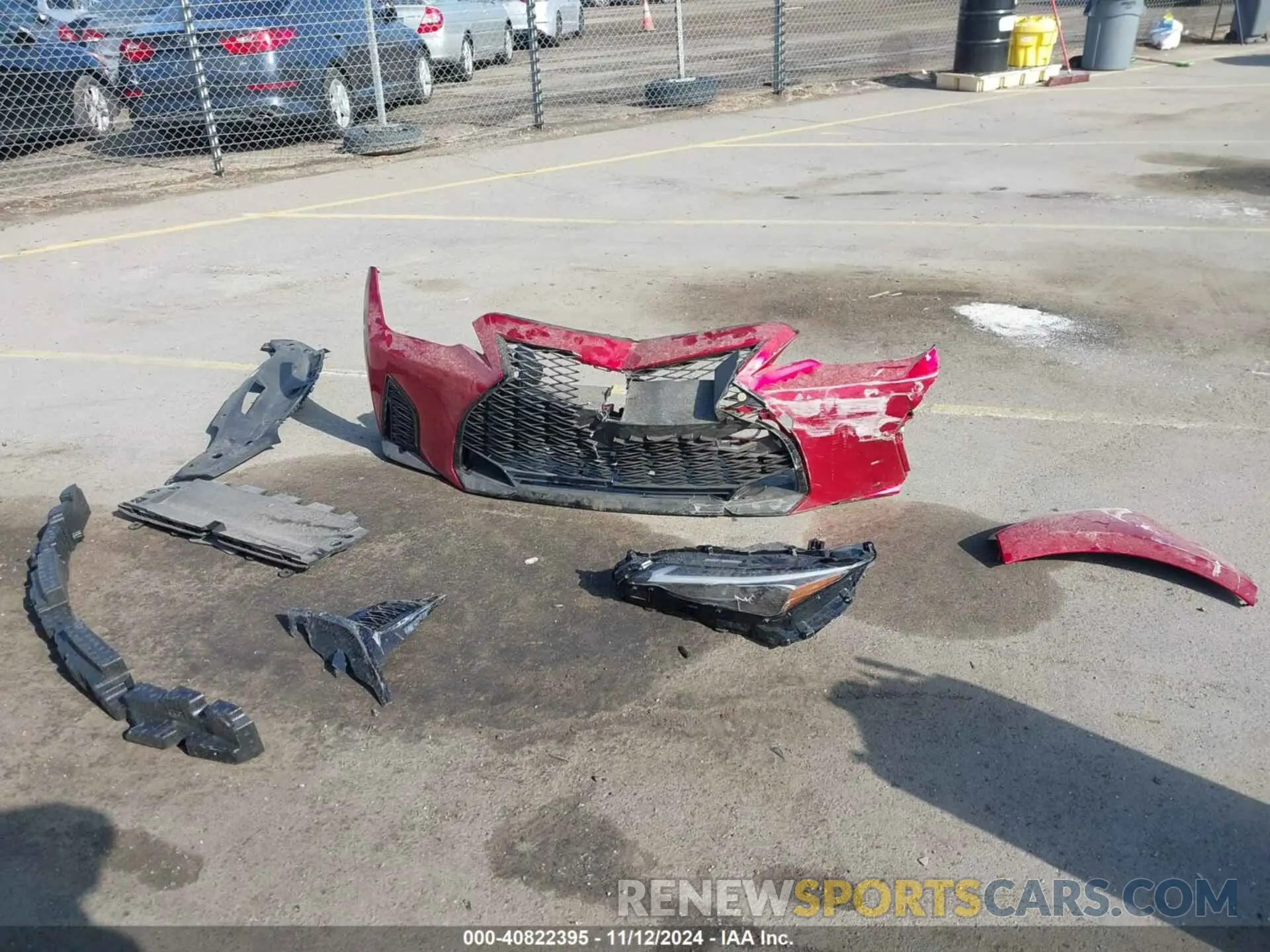 12 Photograph of a damaged car JTHGZ1B2XR5079068 LEXUS IS 350 2024