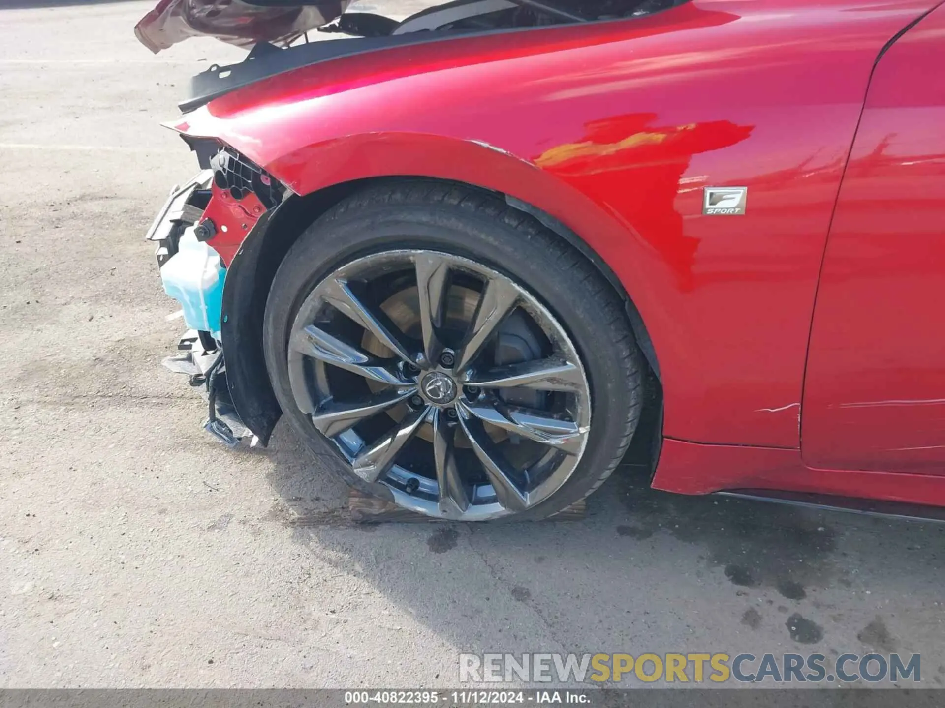 20 Photograph of a damaged car JTHGZ1B2XR5079068 LEXUS IS 350 2024