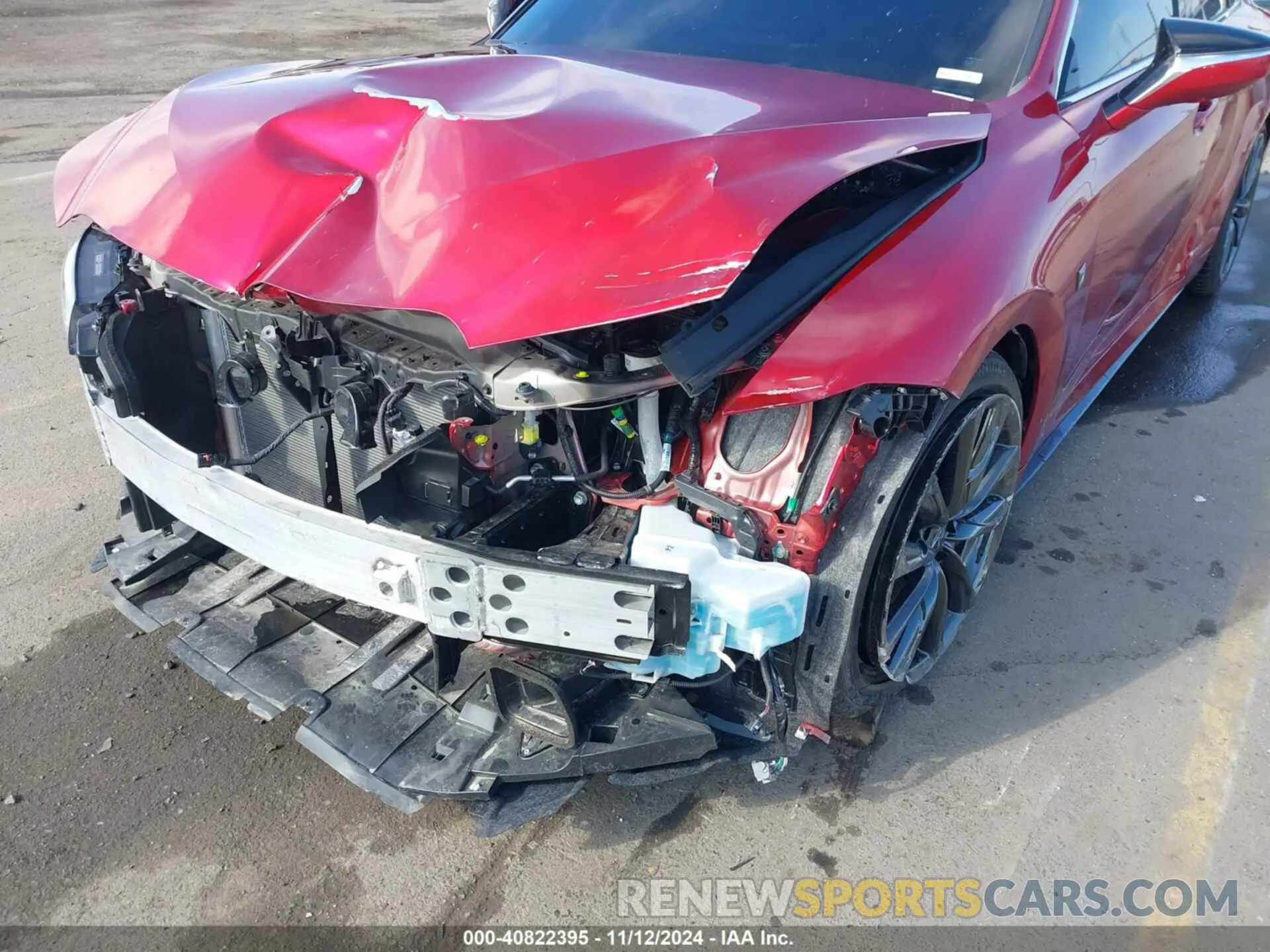 21 Photograph of a damaged car JTHGZ1B2XR5079068 LEXUS IS 350 2024