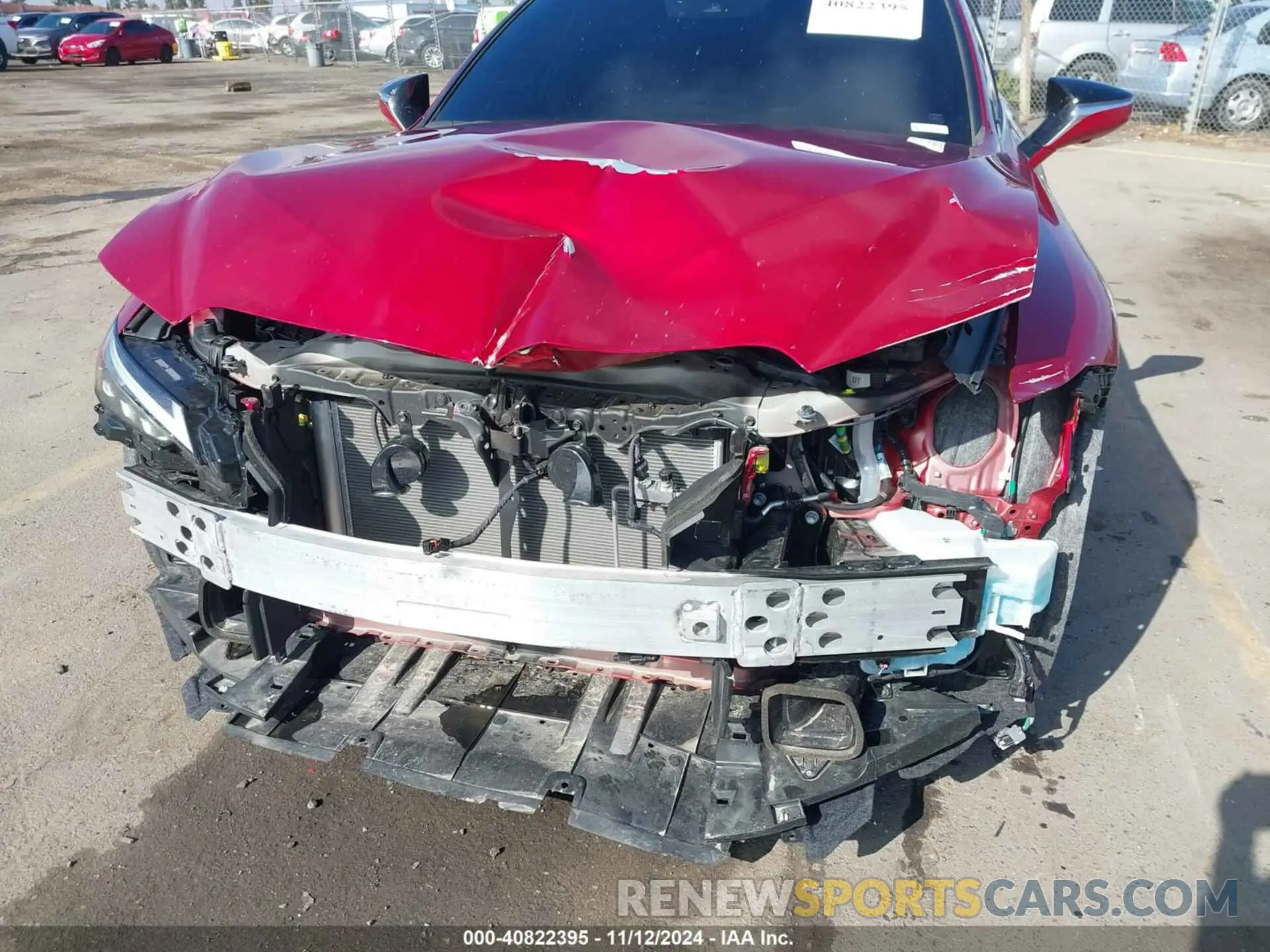 6 Photograph of a damaged car JTHGZ1B2XR5079068 LEXUS IS 350 2024
