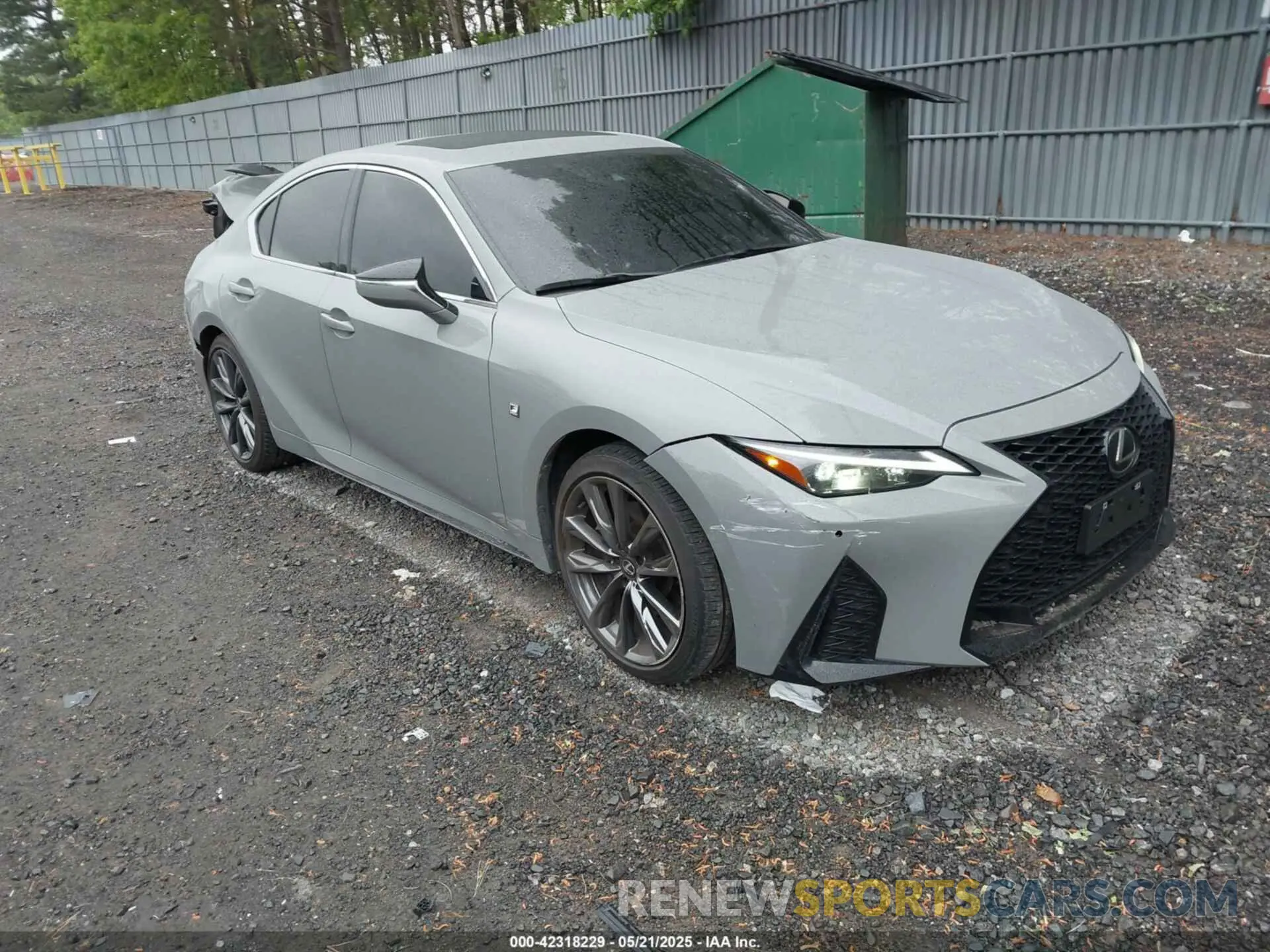 1 Photograph of a damaged car JTHGZ1E22R5035013 LEXUS IS 350 2024