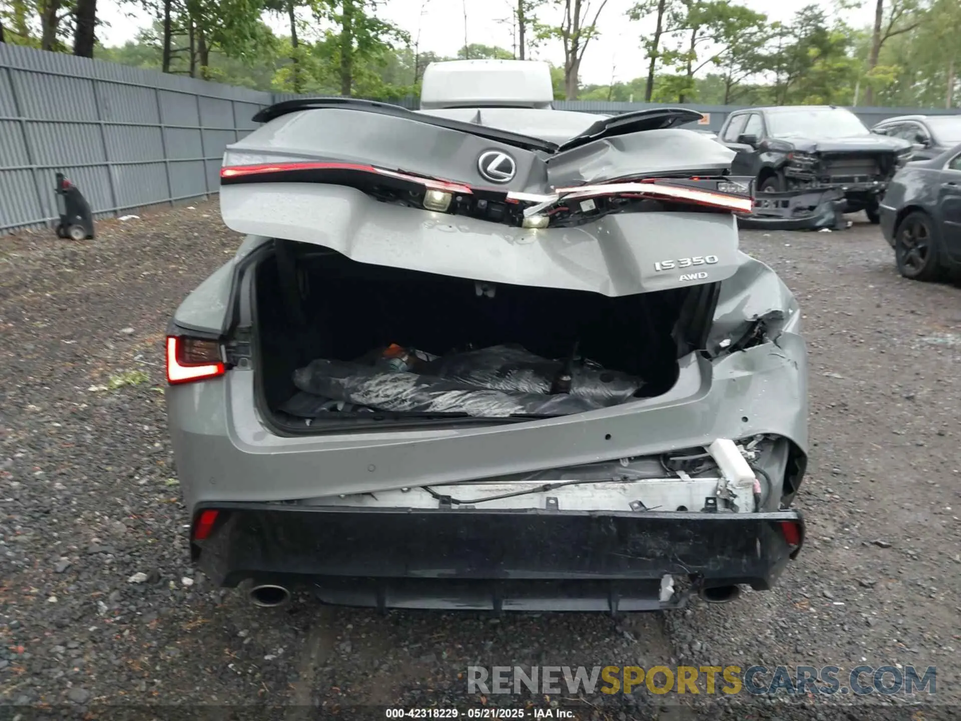 16 Photograph of a damaged car JTHGZ1E22R5035013 LEXUS IS 350 2024