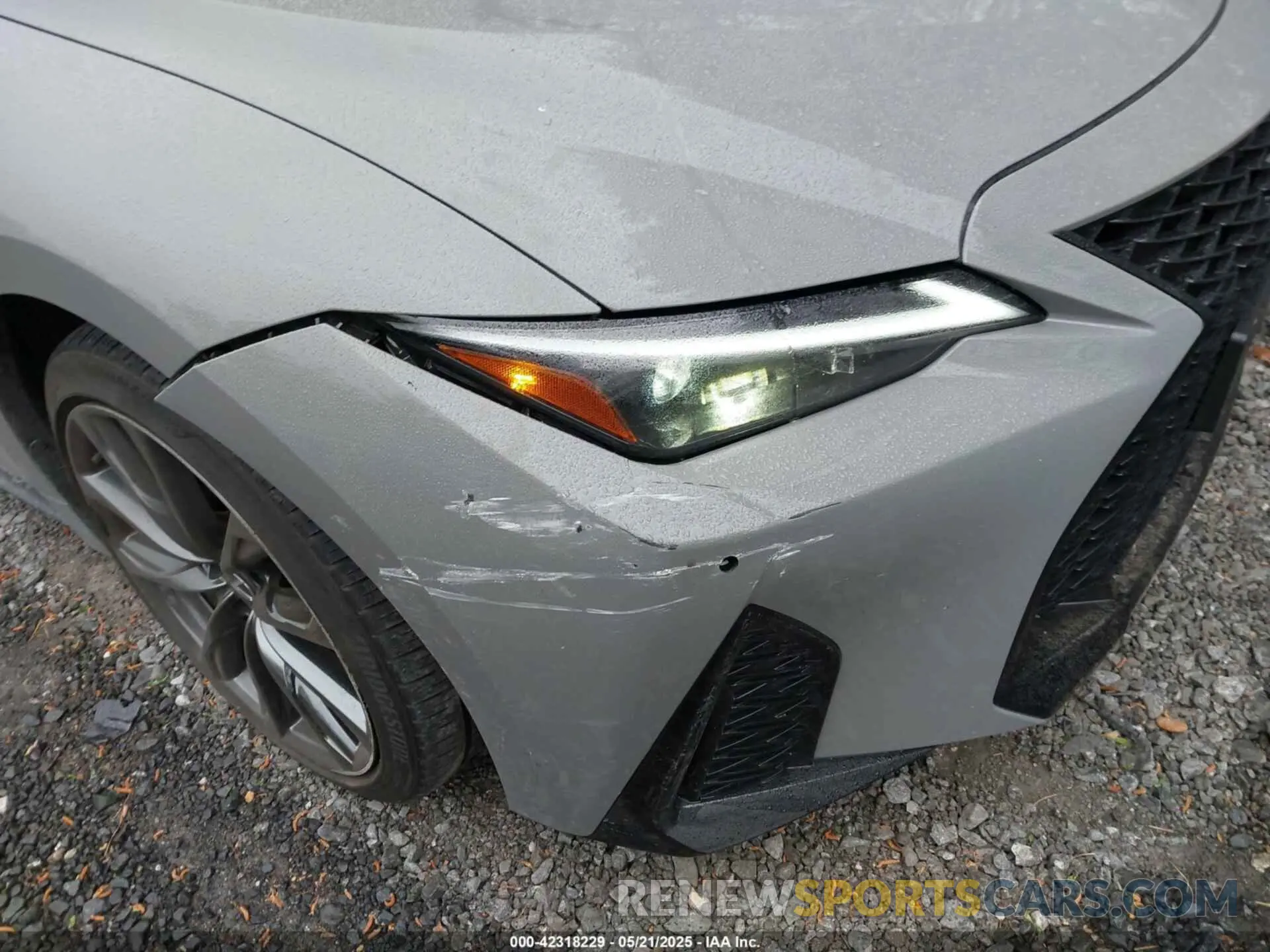 17 Photograph of a damaged car JTHGZ1E22R5035013 LEXUS IS 350 2024