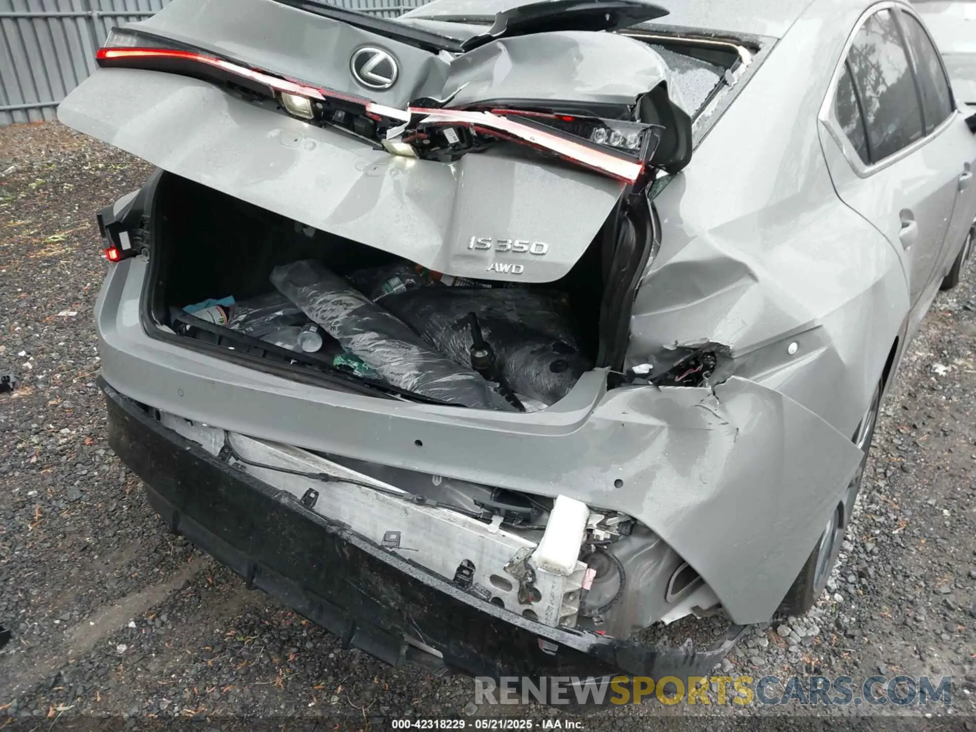 6 Photograph of a damaged car JTHGZ1E22R5035013 LEXUS IS 350 2024
