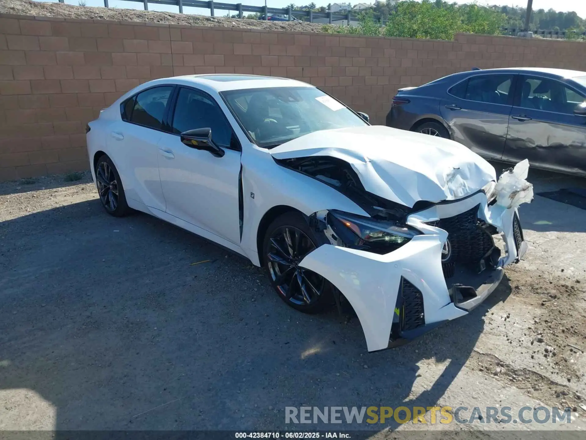 1 Photograph of a damaged car JTHGZ1B28S5085294 LEXUS IS 350 2025