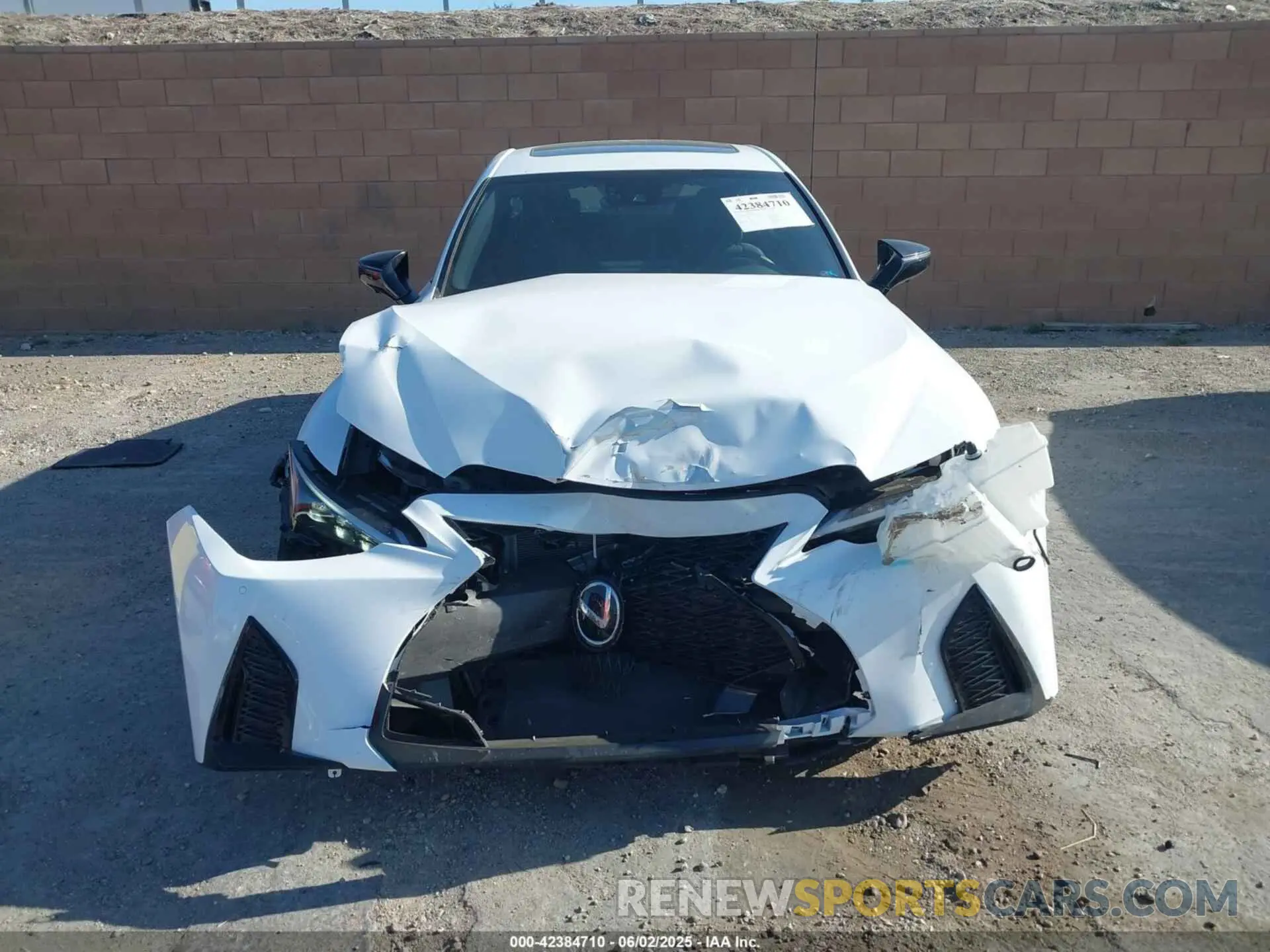 12 Photograph of a damaged car JTHGZ1B28S5085294 LEXUS IS 350 2025