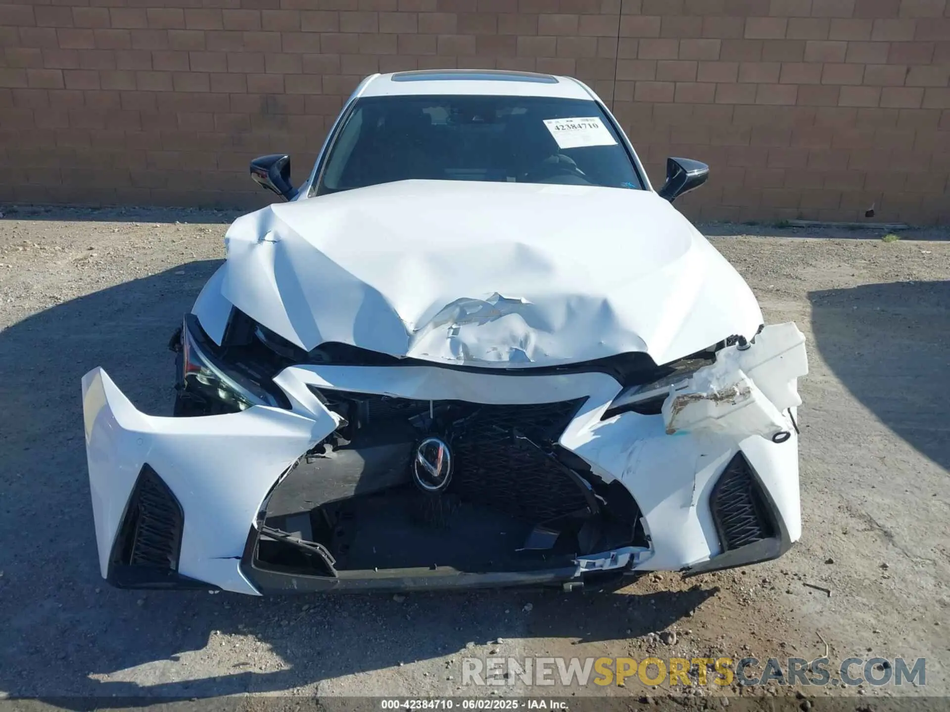 6 Photograph of a damaged car JTHGZ1B28S5085294 LEXUS IS 350 2025