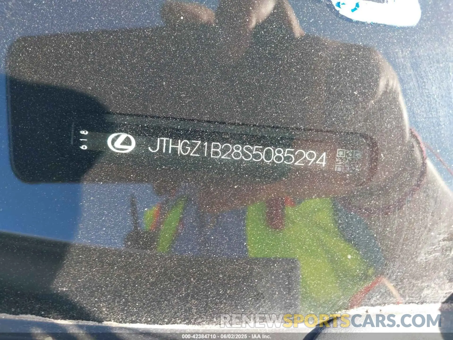 9 Photograph of a damaged car JTHGZ1B28S5085294 LEXUS IS 350 2025