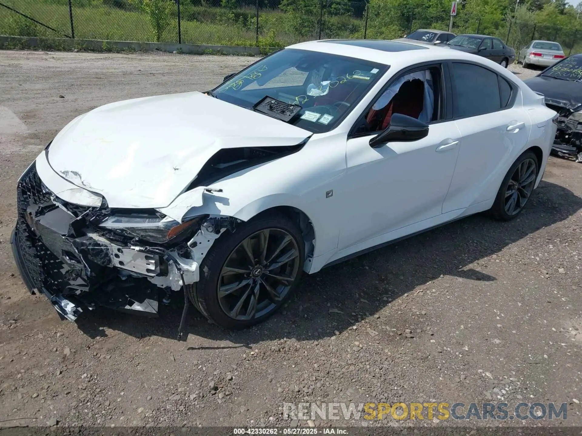 2 Photograph of a damaged car JTHGZ1E20S5038644 LEXUS IS 350 2025