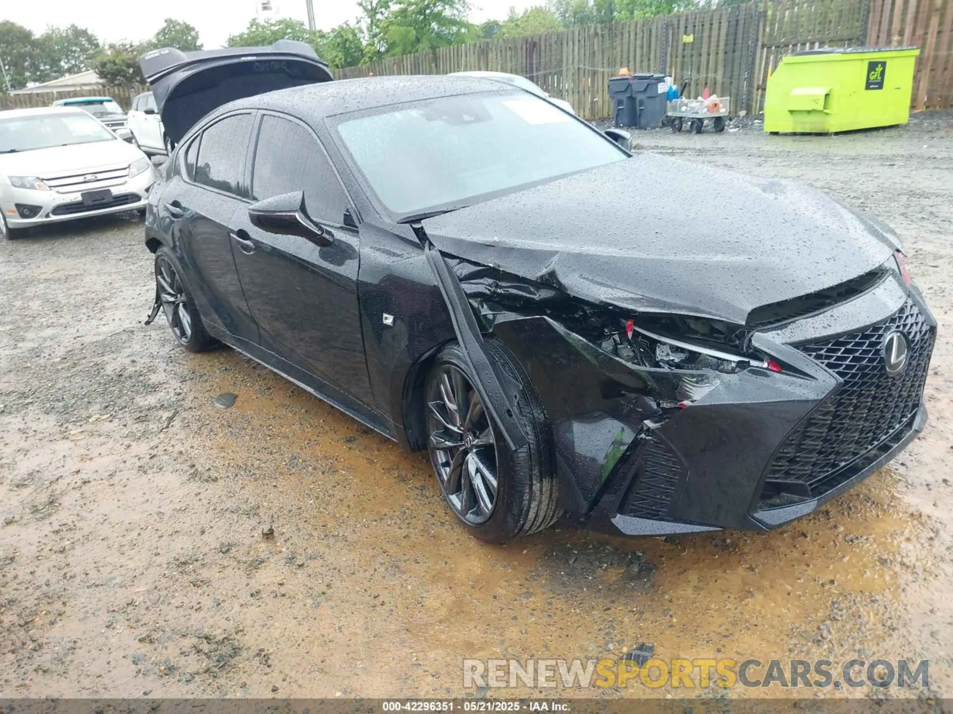 1 Photograph of a damaged car JTHGZ1E27S5038205 LEXUS IS 350 2025