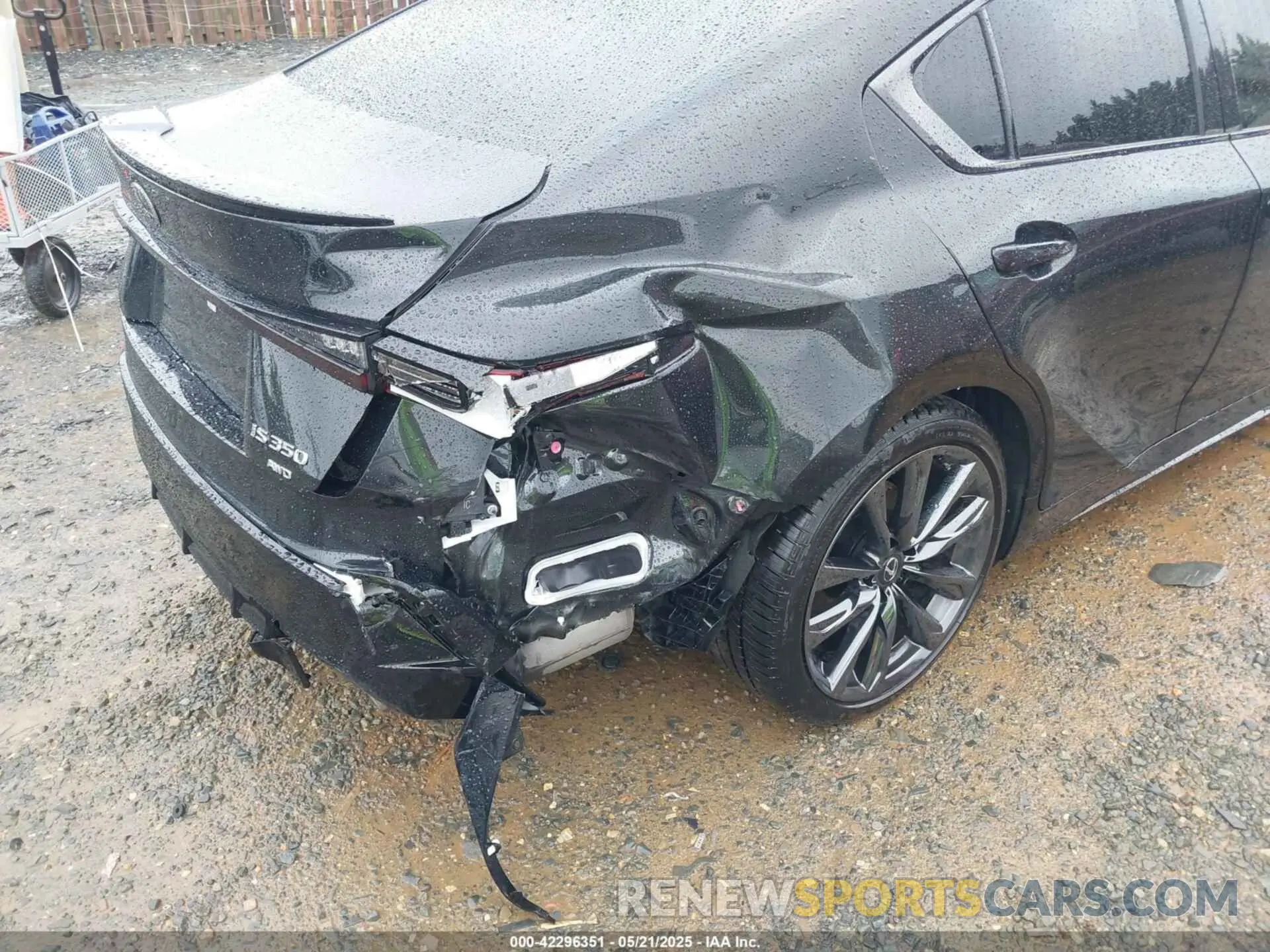 17 Photograph of a damaged car JTHGZ1E27S5038205 LEXUS IS 350 2025