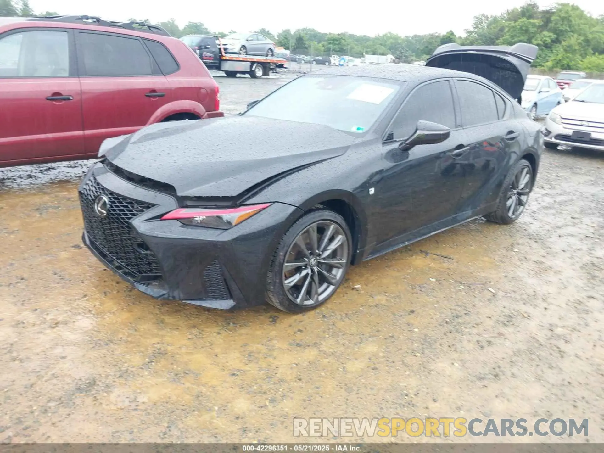 2 Photograph of a damaged car JTHGZ1E27S5038205 LEXUS IS 350 2025