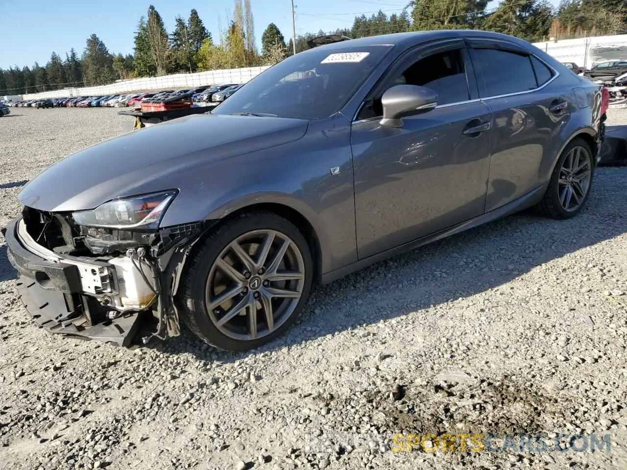 1 Photograph of a damaged car JTHGZ1B21L5036102 LEXUS IS 350 F S 2020