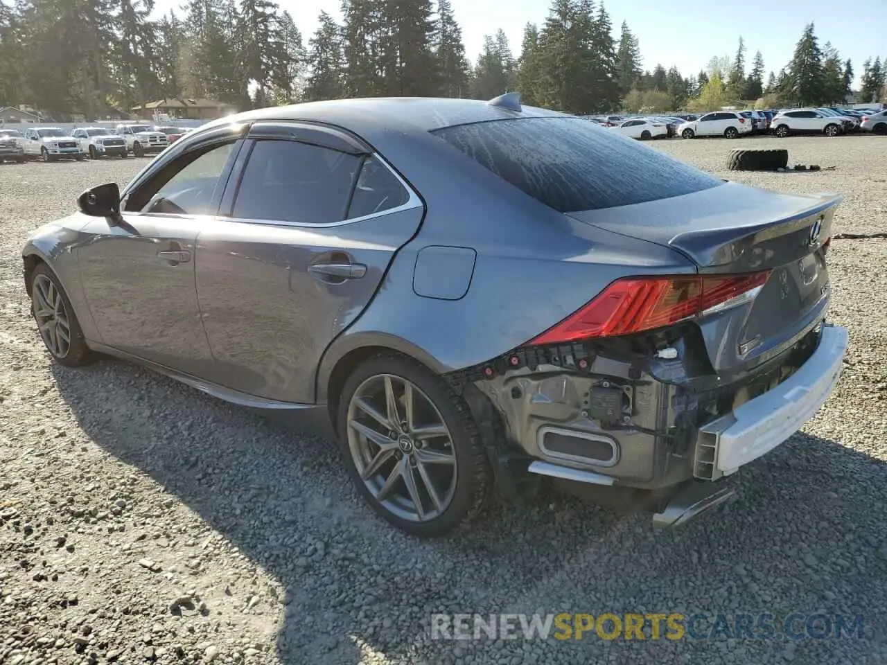 2 Photograph of a damaged car JTHGZ1B21L5036102 LEXUS IS 350 F S 2020