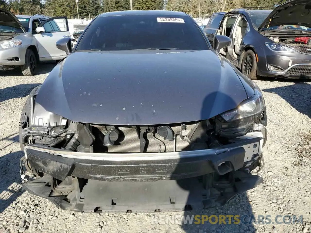 5 Photograph of a damaged car JTHGZ1B21L5036102 LEXUS IS 350 F S 2020
