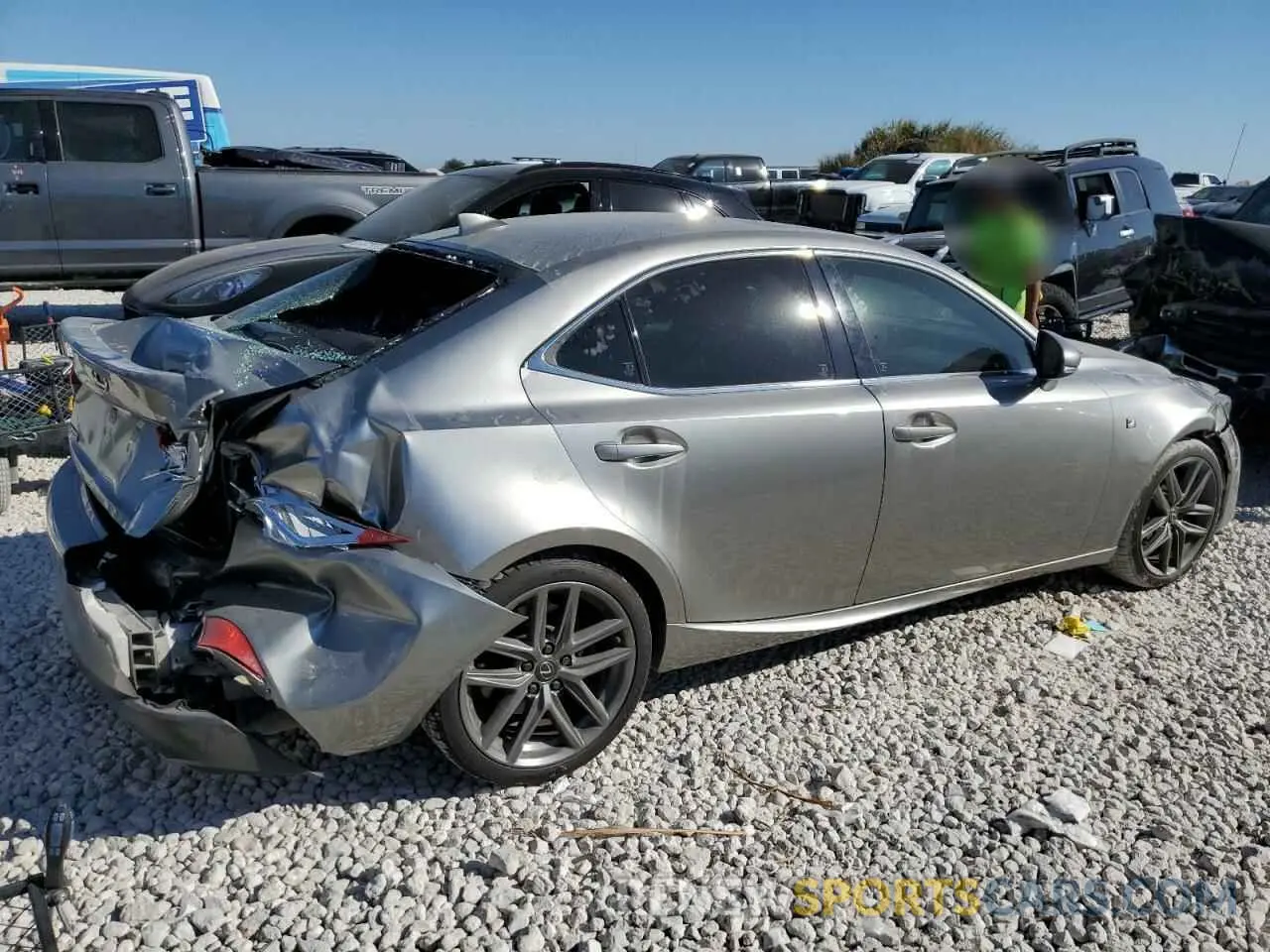 3 Photograph of a damaged car JTHGZ1B25L5036703 LEXUS IS 350 F S 2020