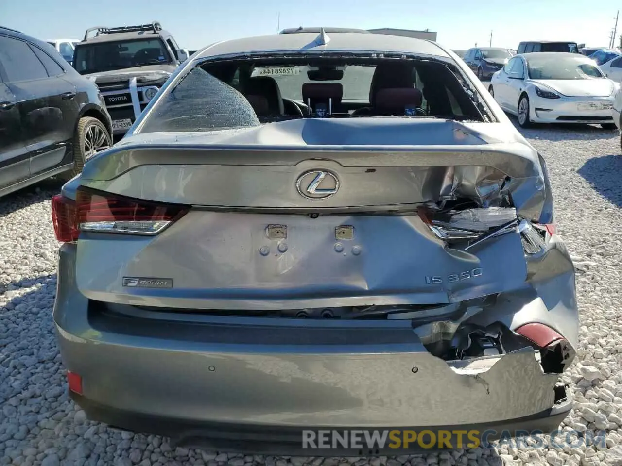 6 Photograph of a damaged car JTHGZ1B25L5036703 LEXUS IS 350 F S 2020