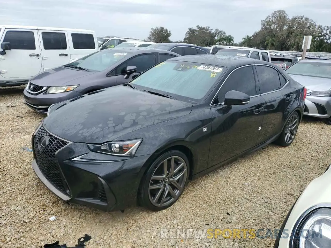1 Photograph of a damaged car JTHGZ1B2XL5036485 LEXUS IS 350 F S 2020