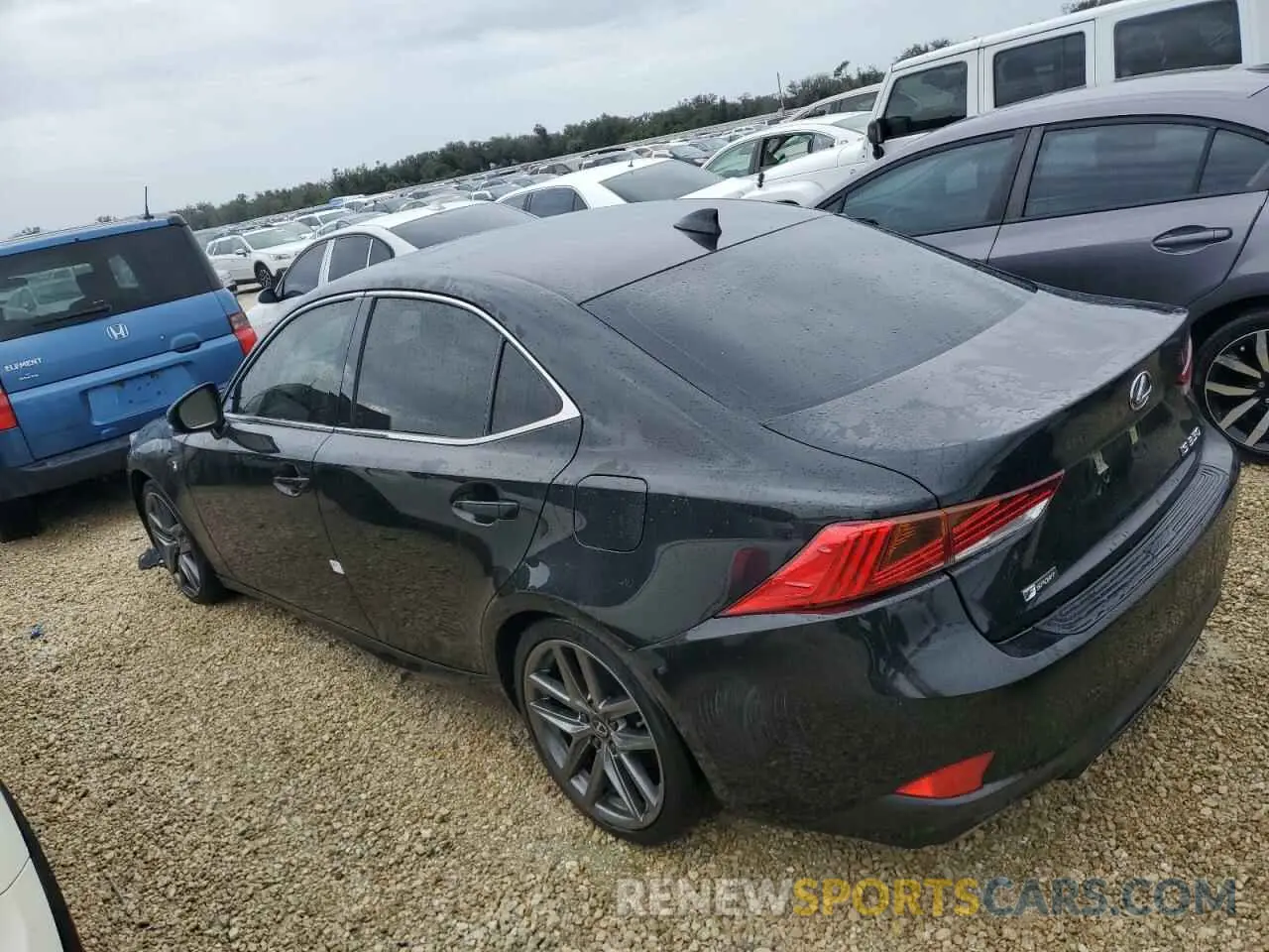 2 Photograph of a damaged car JTHGZ1B2XL5036485 LEXUS IS 350 F S 2020