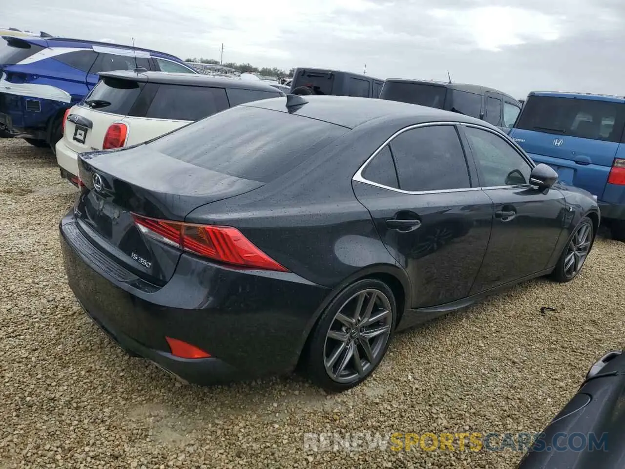 3 Photograph of a damaged car JTHGZ1B2XL5036485 LEXUS IS 350 F S 2020