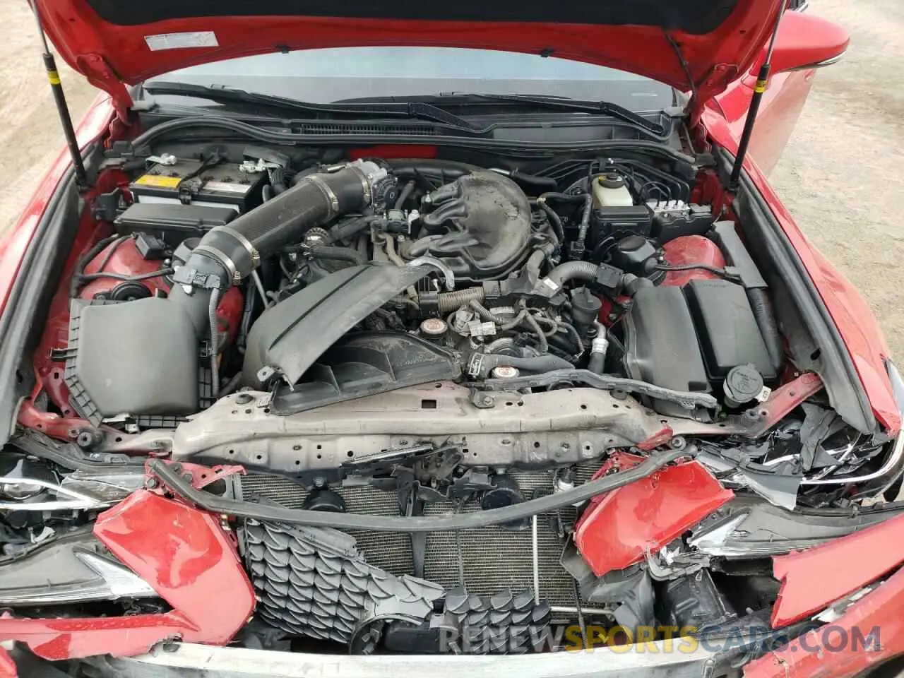 11 Photograph of a damaged car JTHGZ1E29L5017258 LEXUS IS 350 F S 2020