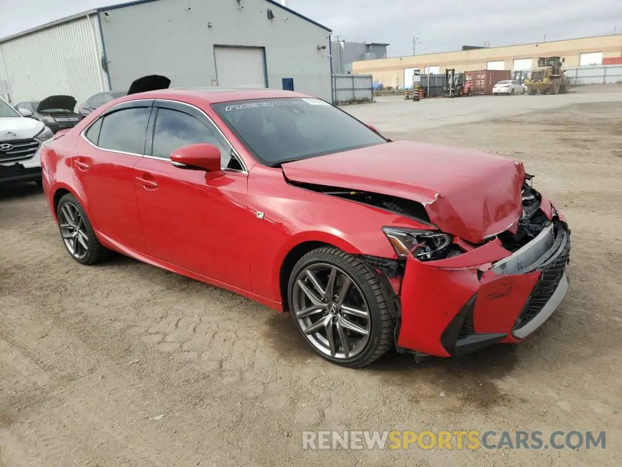 4 Photograph of a damaged car JTHGZ1E29L5017258 LEXUS IS 350 F S 2020