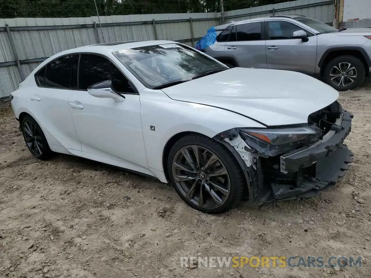 4 Photograph of a damaged car JTHGZ1B20M5039252 LEXUS IS 350 F S 2021