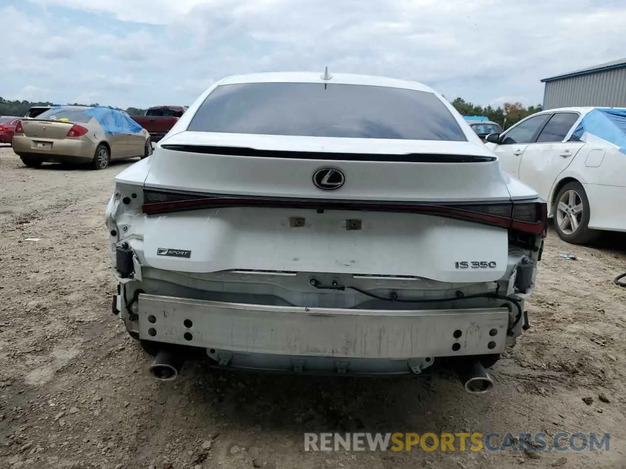 6 Photograph of a damaged car JTHGZ1B20M5039252 LEXUS IS 350 F S 2021