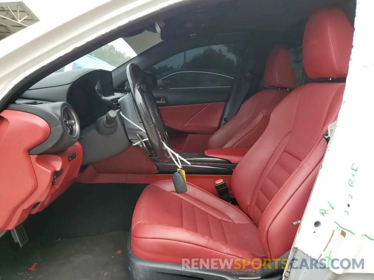 7 Photograph of a damaged car JTHGZ1B20M5039252 LEXUS IS 350 F S 2021