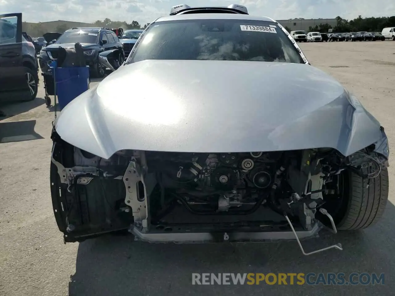 5 Photograph of a damaged car JTHGZ1B21M5038496 LEXUS IS 350 F S 2021