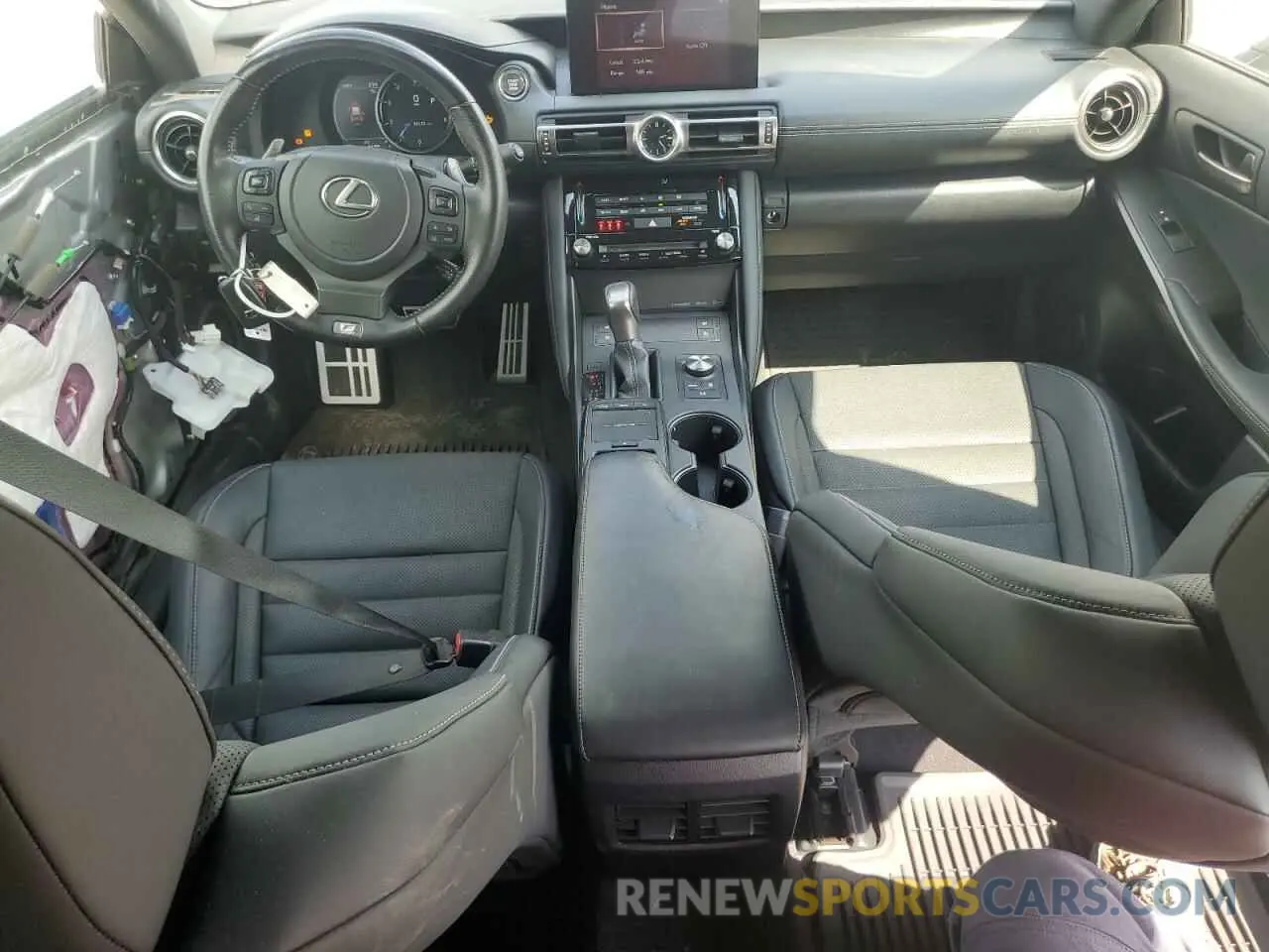 8 Photograph of a damaged car JTHGZ1B21M5038496 LEXUS IS 350 F S 2021