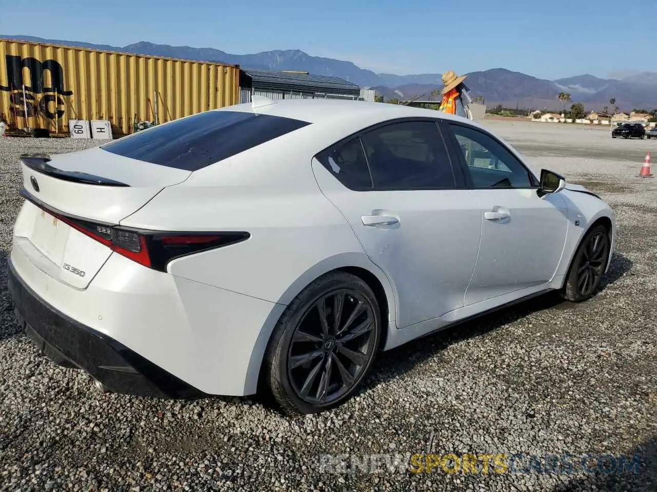 3 Photograph of a damaged car JTHGZ1B21M5043696 LEXUS IS 350 F S 2021