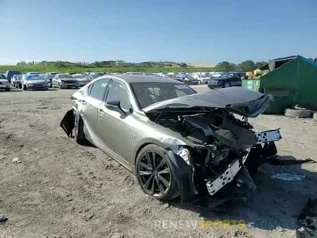 10 Photograph of a damaged car JTHGZ1B22M5047398 LEXUS IS 350 F S 2021