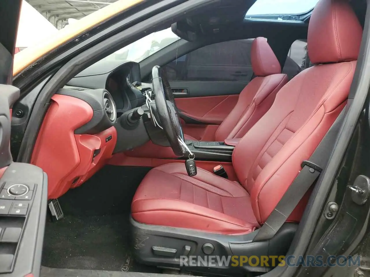 7 Photograph of a damaged car JTHGZ1B22M5048535 LEXUS IS 350 F S 2021