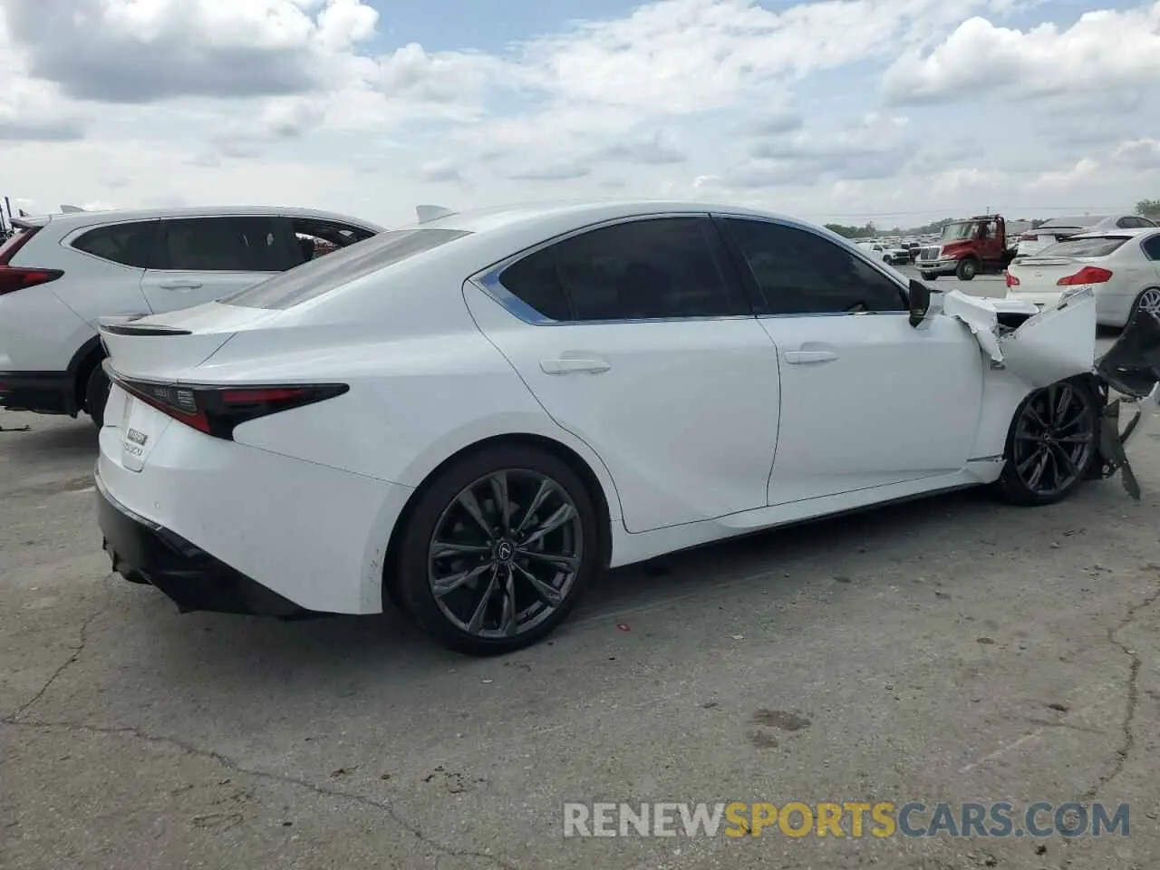 3 Photograph of a damaged car JTHGZ1B23M5039200 LEXUS IS 350 F S 2021