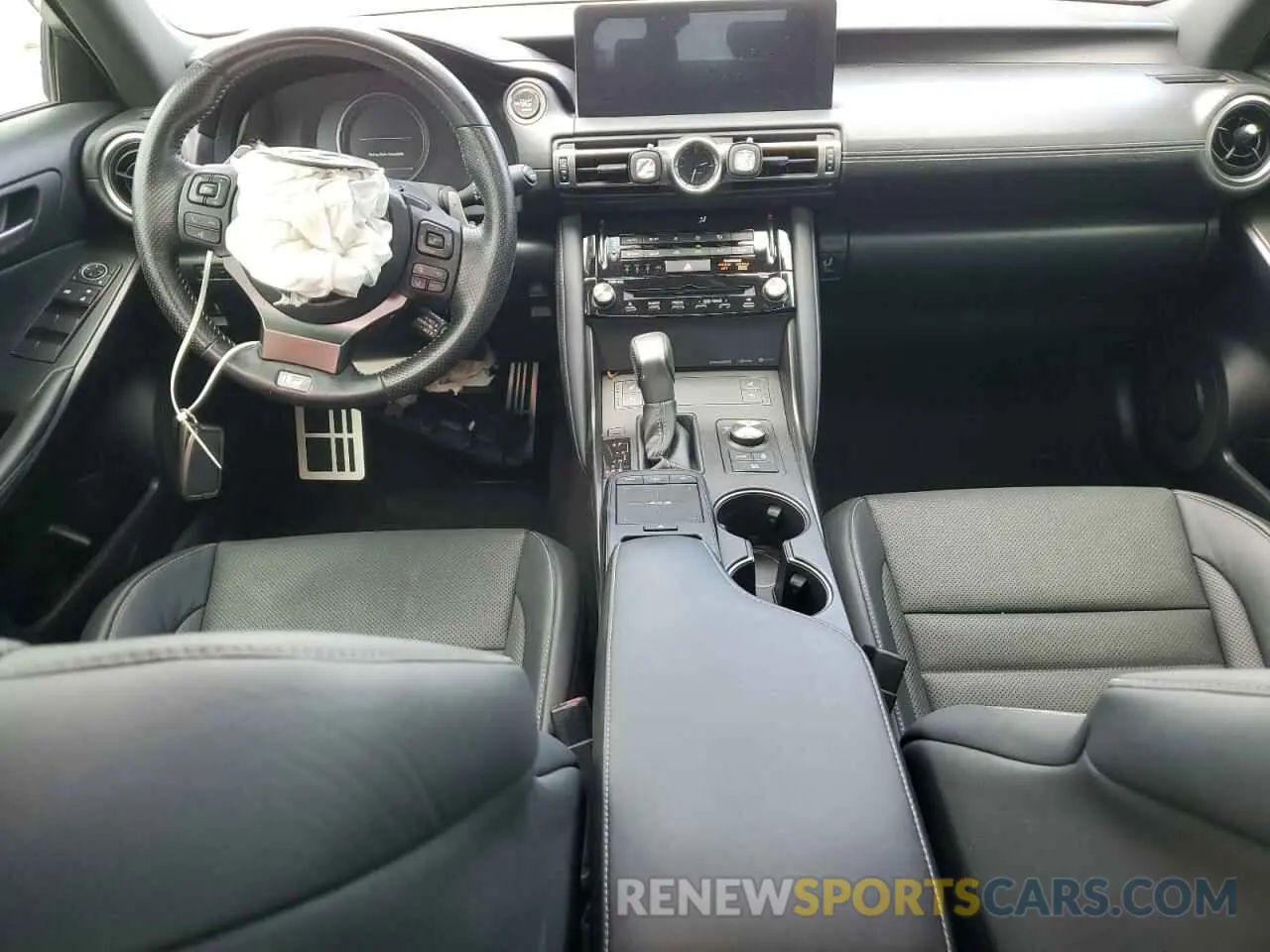 8 Photograph of a damaged car JTHGZ1B23M5039200 LEXUS IS 350 F S 2021