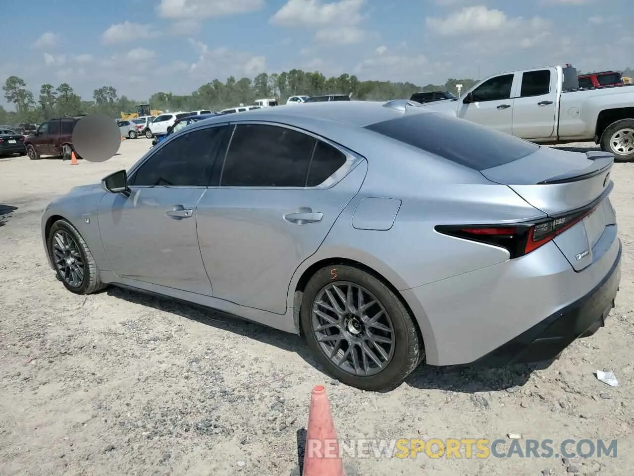 2 Photograph of a damaged car JTHGZ1B24M5037990 LEXUS IS 350 F S 2021