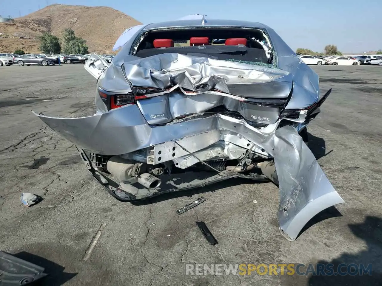 6 Photograph of a damaged car JTHGZ1B25M5041837 LEXUS IS 350 F S 2021