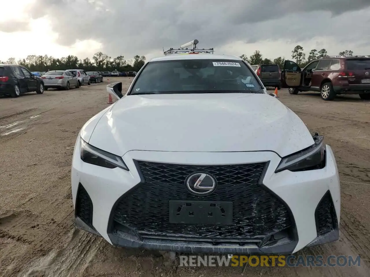 5 Photograph of a damaged car JTHGZ1B25M5041885 LEXUS IS 350 F S 2021